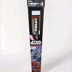 Star Wars NEW Supersized Kite Millenium Falcon 50" Triwinder Flying Line Ship
